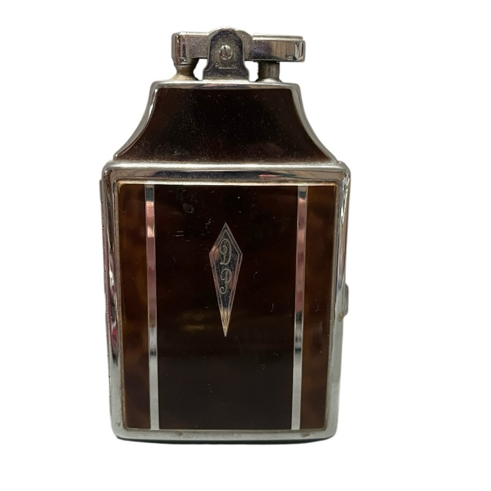 Vintage Ronson Mastercase Combination Lighter and Cigarette Case Art Deco Style